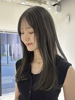 ニール 名古屋 伏見 丸の内(NEELU)&nbsp;ブリーチなしWカラーで作るオリーブグレージュ