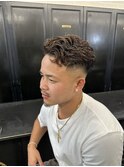 steelo 海外風パーマ×フェード