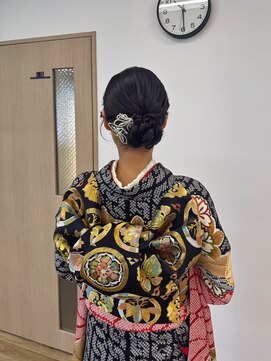 シュエット 横浜関内店(Chouette) 和装風アップ