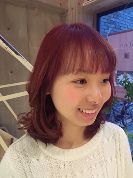 ラ カスタ ヘアスタイリスト クラブ(La CASTA hair stylist club) ピンクベージュミディアム