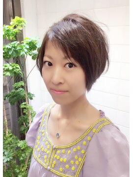 インデックスヘア リブゴーシュ スパ 両国 透明感のあるカラー×ナチュラルショート