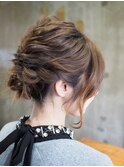 『Noele』ツイスト編みアップアレンジ