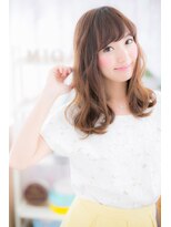 ヘアアンドビューティー ミック(Hair & Beauty miq)&nbsp;ゆるふわカールの愛され☆フェミニンa(miq阿佐ヶ谷)