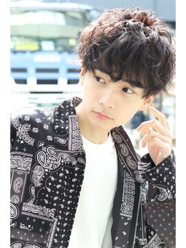 メンズ ブルーノ(Mens Bruno by Defi) 『山崎賢人』風ふんわりパーマ★マッシュ