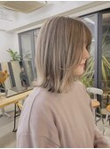 【flamme】シアーグレージュ