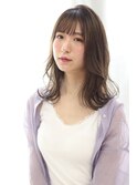 色っぽ透け感グレージュ