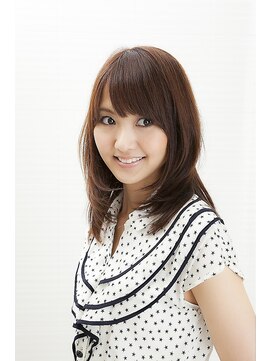 オーブ ヘアー アムール 学芸大学店(AUBE HAIR amour) ミディアムストレート♪