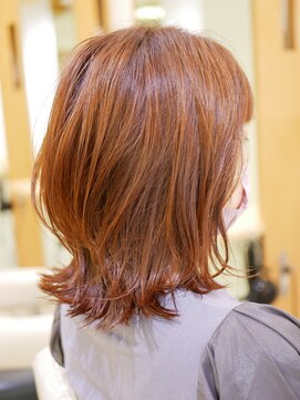 アデイ 大森店(AdAy) 鮮やか☆大人のボブウルフ