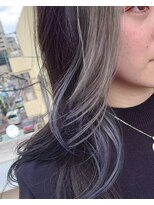 アッシュヘアー フェイスフレーミング　お客様スタイル