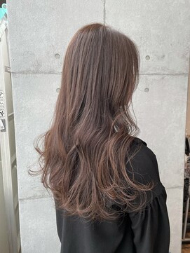 リーホリエ(Lee Horie) 【Rie】ブリーチなしゆるふわグレージュカラー