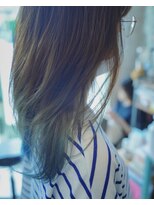 ルポ(Repos)&nbsp;＊インナーカラーブルー＊【Repos 東大宮　東大宮駅】