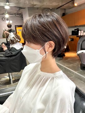 バーチョ(bacio) 20代30代40代◎小顔骨格矯正ショート【麻生/札幌ショート/白髪】