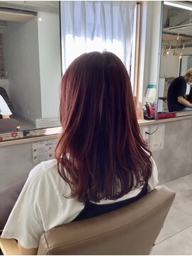 サロン 半田店(SALON) ブリーチ無しツヤツヤレッドブラウン