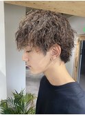 ツイストスパイラル/ウルフ/メンズカット/波巻きパーマ