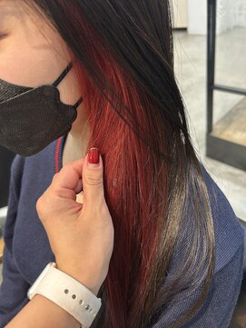 ナンバースリー 溝の口店(Number Three) インナーカラー