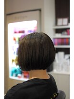 サックスヘアー(Saks hair) イルミナカラーで大人ボブ[おすすめは白髪ぼかし/オージュア ]