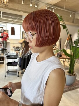 パーク(PARK) ミニボブマッシュボブオレンジボブピンクボブショートボブ