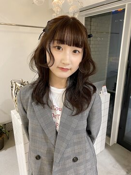 シイ(SIE) チョコレートカラーガーリーブラウン