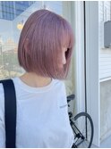 ラベンダーピンクボブ