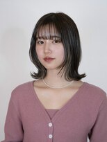 ビュートリアム 梅田(BEAUTRIUM)&nbsp;ミディアム/レイヤーカット/顔周り/外ハネロブ/茶屋町/梅田/大阪