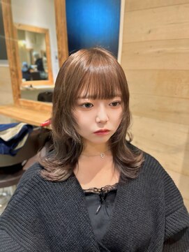 アルーシェ 新宿店(Alushe) 韓国風×グレージュ×髪質改善
