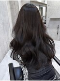 艶髪レイヤーカット韓国ヘアーグレージュ髪質改善トリートメント