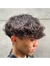 メンズカット＋波巻きパーマ＋トリートメント　￥13500