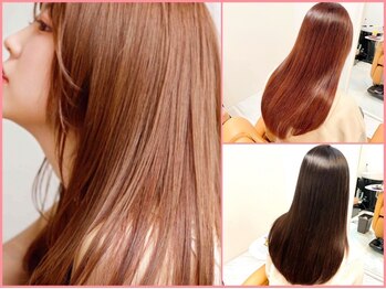 バロン ビューティー バイ フー 自由が丘(BARON Beauty by 風)の写真/《自然に馴染む白髪染め/白髪ぼかし》伸びても目立ちにくい白髪ぼかしハイライトやリタッチでキレイが続く*