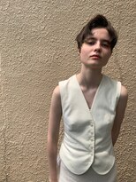 代々木上原美容室 アップバングショート