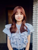 カラン(caran)&nbsp;ブリーチなしピンクベージュ【@hair_mazda】