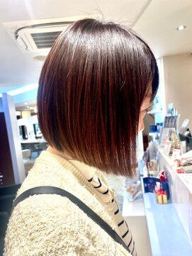 イーストハムヘッドショップ(EAST HAM head shop) 切りっぱなしボブ/ダークブラウン