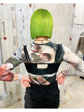 クレン(CLENN) 切りっぱなしボブ