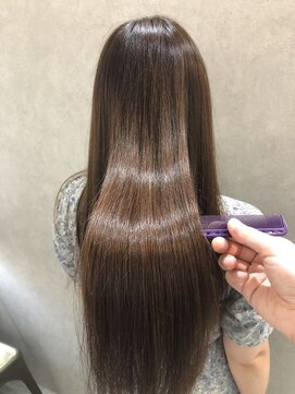 カロン バイ ジーナ 柏の葉キャンパス(Kalon by Zina) 髪質改善＊グレージュフェミニンロング【Zina柏の葉キャンパス】