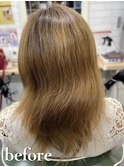 美髪ストレート(縮毛矯正)＋髪質改善トリートメント