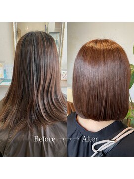 ランプシーヘアー(Lampsi hair) うる艶ボブ