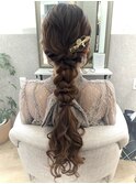 編みおろしローポニー