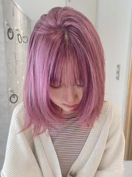 ムーン バイ ケンジ(moon by KENJE) 【hinari】ピンクベージュ/ラベンダーピンク/レイヤー