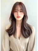 【ロングヘア　韓国ヘア　前髪あり　#29】#渋谷駅#韓国#髪質改善