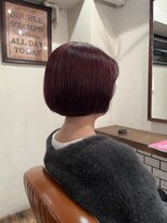 フランチェスカ(Francesca)&nbsp;ミニボブ/ショートボブ/暖色カラー/丸みボブ/イルミナカラー