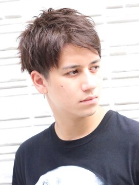 エリマ 横浜西口(elima) ツーブロックマッシュショートレイヤースパイキーショートヘア