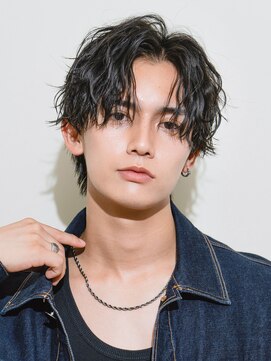 アリエッタ(aRietta) 【ARIETTA岩渕】波巻きスパイラルパーマ×センターパート