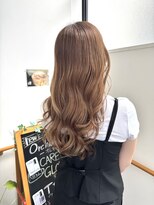 パプスドコワフュール 甲子園口店(Pap's de coiffeur)&nbsp;ハイライトで作るマロンベージュカラー