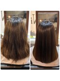 診断カット×パーソナルカラー診断×髪質改善(縮毛矯正)