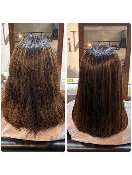 ニドミ 市ヶ尾店(Nidomi) 診断カット×パーソナルカラー診断×髪質改善(縮毛矯正)