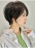 【シンプルにこだわる】丸みショート