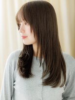 カバーヘアアンドスパ ブリス 浦和(COVER HAIR&SPA bliss)&nbsp;大人美人バタフライカット顔周りレイヤーロングY浦和30代40代