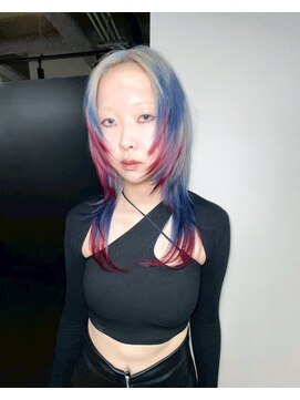 ヌル 原宿店(Null) オーダーメイド/ケアブリーチカラー/デザインカラー/姫レイヤー