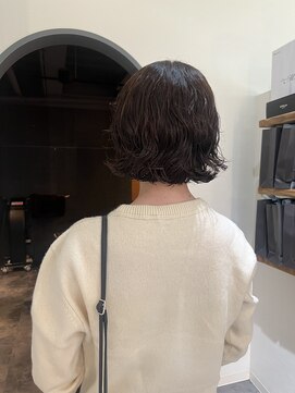 似合わせボブパーマ