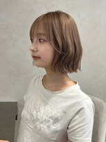 ロンド マーレ 天神大名店(Lond mare) 大人ガーリー/小顔/ミディアムレイヤーカット/似合わせカット
