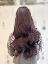 アリュウル 表参道 青山(Allure)&nbsp;パープルピンク／レイヤーカット/ピンクカラー　佐藤